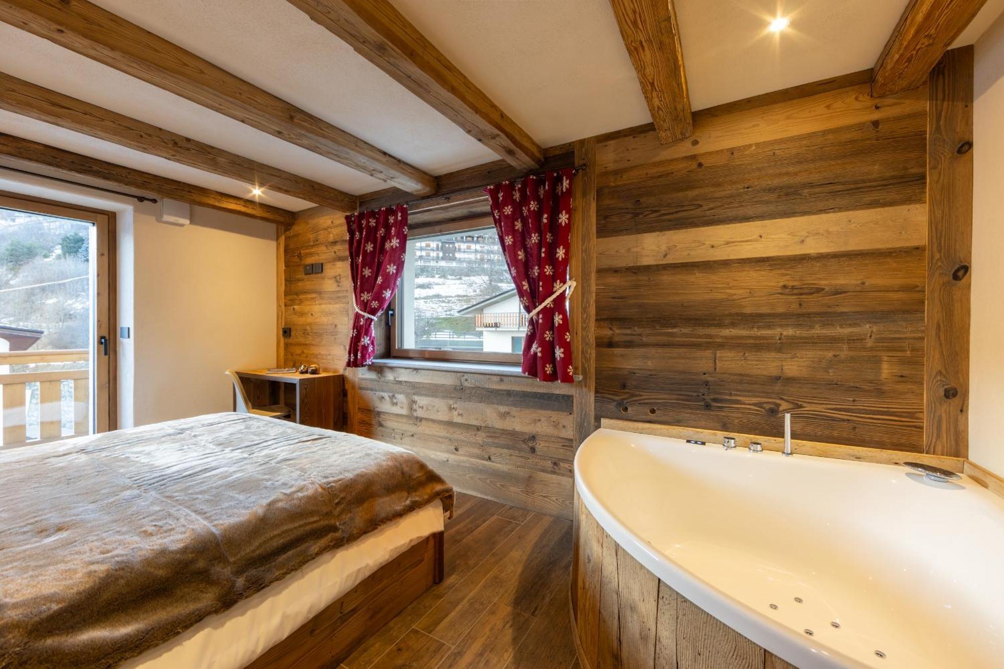 Les Reves Des Montagnards, Appartements De Charme Torgnon Buitenkant foto